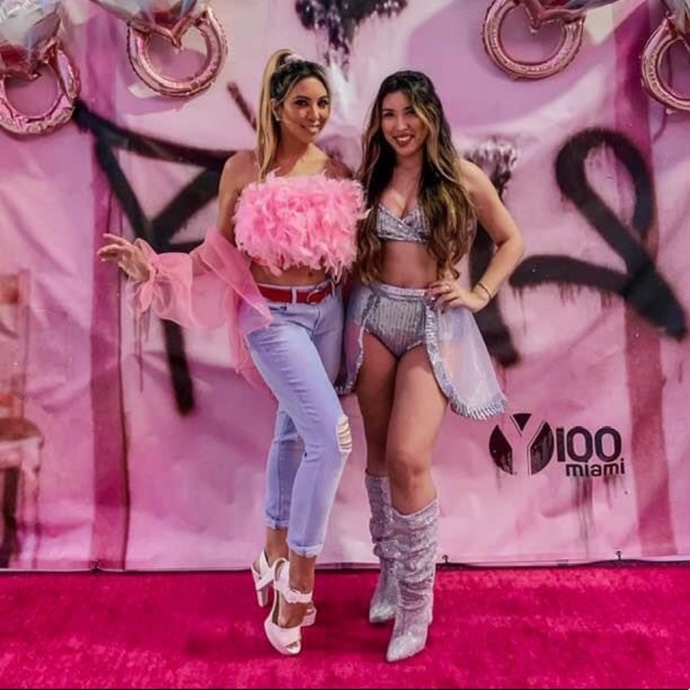 Hot Miami Styles Knee High Sequin Boot s